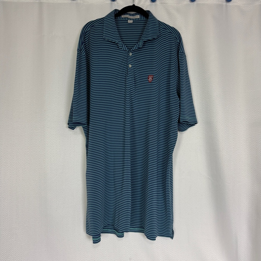Holderness & Bourne Blue Striped Shirt XXL